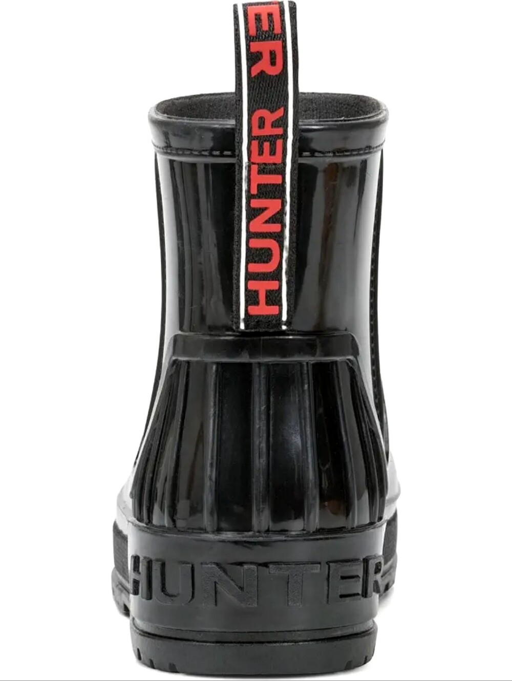 🆕️ Hunter Grace Rain Boots Black Big Kids Size 5 | Fits Women’s 7 Wellies